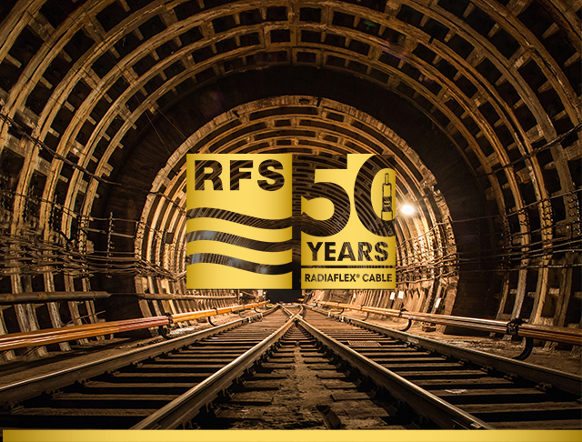 RFS footprint in underground rail systems hits 50% as RADIAFLEX turns 50